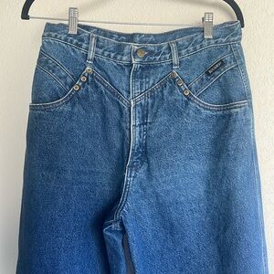 Vintage ROCKIES western jeans size 33/15  blue denim high waist